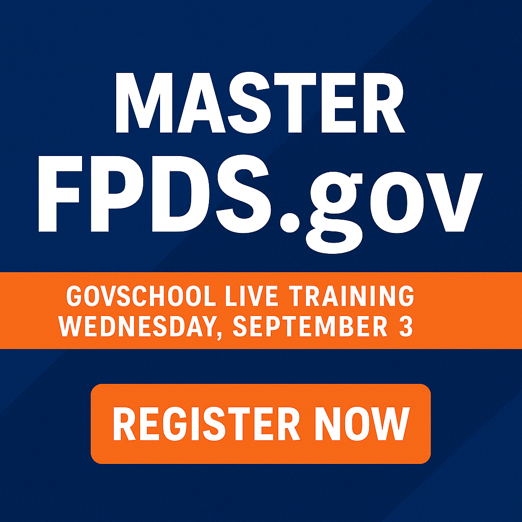 How to Use the Federal Procurement Data System (FPDS) for Smarter Contracting